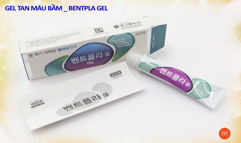 Gel trị thâm và xóa tan máu bầm Bentpla Gel 15g